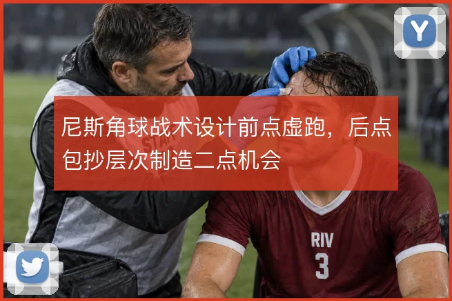 尼斯角球战术设计前点虚跑，后点包抄层次制造二点机会